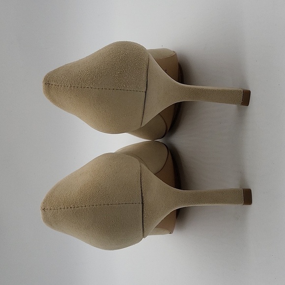 1872- Salone Monet New York Anita Women's High Heels Shoes Made In Brazil Sz 10 - Picture 5 of 17